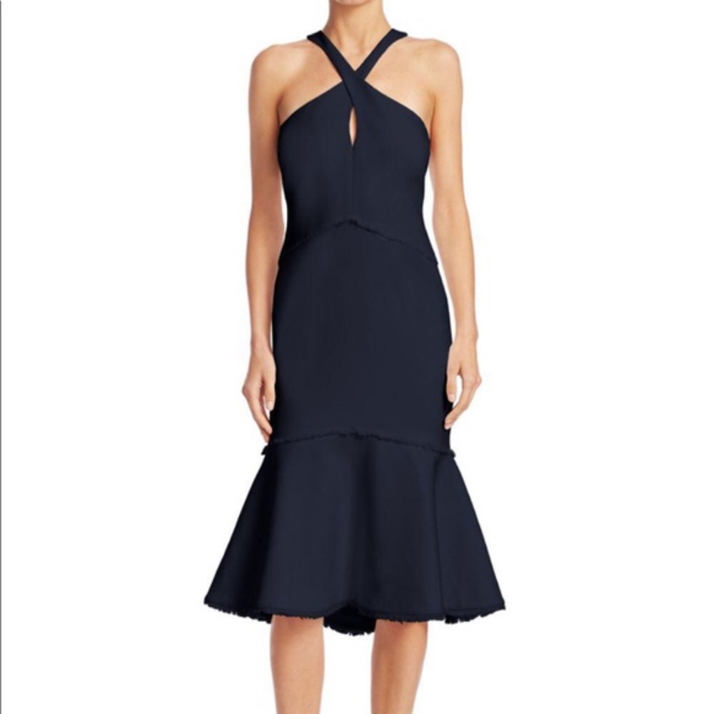 Cinq a sept Dante dress navy new with tags! 